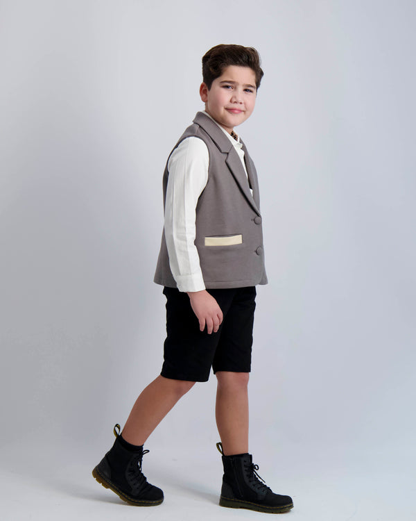 Stone Knit Vest