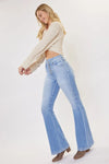 Kancan Curvy High Rise Flare Jeans