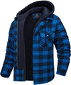 Cocoa Yacht Club Winter Heavy Cotton Plaid Hooded Jacket