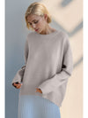 Basic Bae Round Neck Dropped Shoulder Sweater