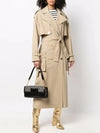 Cocoa Yacht Club Double Breasted Belted Trench Overcoat