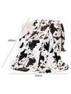 Multicolour Animal Spots Plush Blanket