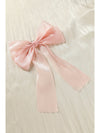 Apricot Pink Butterfly Bowknot Hair Clip