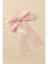 Apricot Pink Butterfly Bowknot Hair Clip