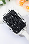 Iceland Blue Flower and Bow Print Air Cushion Comb