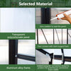 [08X12FT] Large Outdoor Heavy Duty Polycarbonate Walk-In Greenhouse With Double Swing Doors And Two Ventilation Windows (SAK73651)