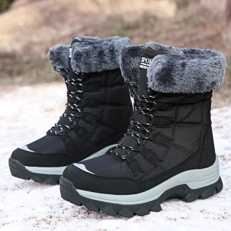 Cocoa Yacht Club Plush Warm Cotton Snow Boots