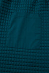 Skobeloff Checkered Texture Hooded Top and Loose Pants Set