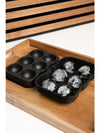 6 Silicone Ice Ball Mold in Spherical Shape Set