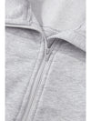 Parchment Quarter Zip Stand Neck Kangaroo Pocket Sweatshirt