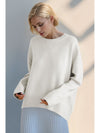 Basic Bae Round Neck Dropped Shoulder Sweater