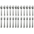 24 Pieces Stainless Steel Forks And Spoons Flatware Tableware Set Kitchen