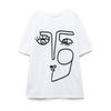 Art Deco White T Shirt