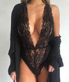 See-through Three-Point One-Piece Sexy Lingerie Set Temptation See-through Sexy Sleepwear