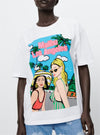 Malibu Los Angeles Ladies T Shirt