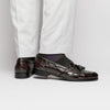 Crocodile Tassel Loafer, Nicotine