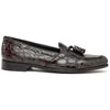 Crocodile Tassel Loafer, Nicotine