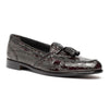 Crocodile Tassel Loafer, Nicotine