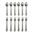 12 Pieces Stainless Steel Forks And Spoons Flatware Tableware Set Kitchen