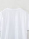Blue & White Contrast String T Shirt