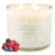 3 Wick Scented Candles Jar Candle Fruit Berries, 14.5oz