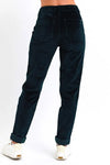 Judy Blue Full Size High Waist Corduroy Cuffed Jogger Plus Size