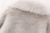 Faux Fur Mink Socialite Coat