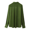 Green Silk Shirt