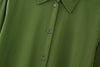 Green Silk Shirt