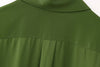 Green Silk Shirt