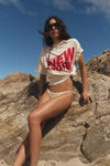 New York Casual Printed Tee