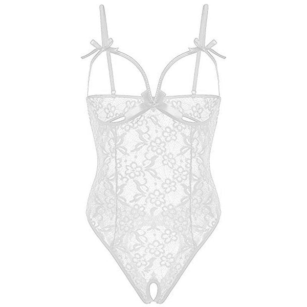 Sexy Lingerie Sexy Sleepwear Open-End Jumpsuit