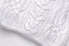Eight Strand Knitted Metallic Stand Collar Casual Knitted Vest Jacket