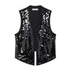 Asymmetric Hem Beaded Vest & Short Dress