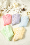 Pink Non-Slip Winter Cozy Fuzzy Socks Set