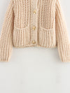 Knitted Cardigan Sweater