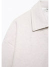 Casual Polo Collar Solid Color Wool Coat