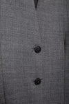 Loose Simple Decorated Row Button Blazer