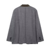 Loose Simple Decorated Row Button Blazer