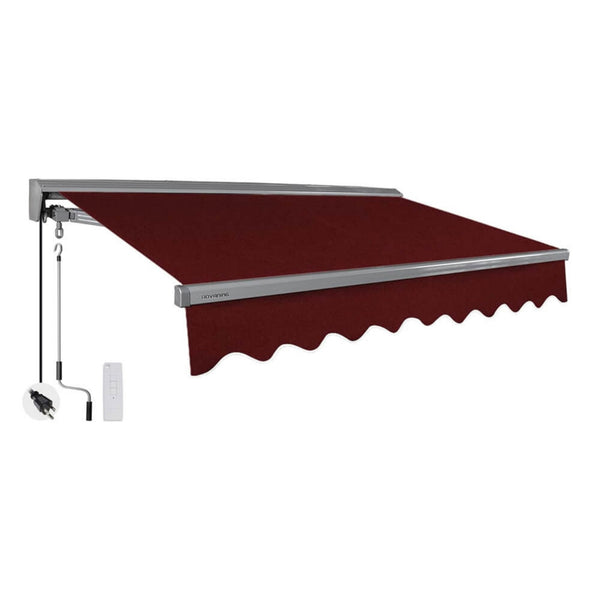 Advaning Classic Series Fully Assembled Retractable Sun Shade Canopy Awning (SAK92851)