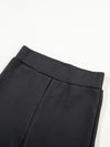 Black Fleece Lining Winter Thermal High Waist Leggings