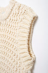 Texture Knitted Vest