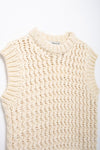 Texture Knitted Vest