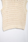 Texture Knitted Vest