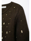 Beaded Knitted Cardigan Coat