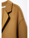 Double Sided Wool Loose Pocket Casual Coat