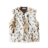 Fur Effect Loose Casual Vest