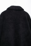 Casual Polo Collar Faux Sheepskin Short Coat