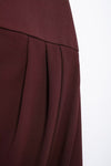 Laminated Midi Skirt