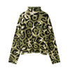 Animal Pattern Jacquard Sweater